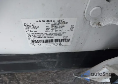 2021 Ford Explorer Xlt from USA, damaged, VIN 1FMSK8DH2MGB14995